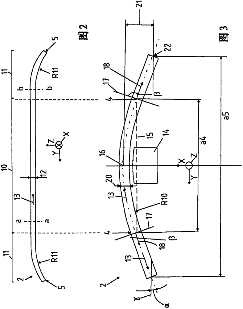 用于機(jī)動(dòng)車的橫向板簧以及帶有橫向板簧的車橋系統(tǒng)的制作方法與工藝