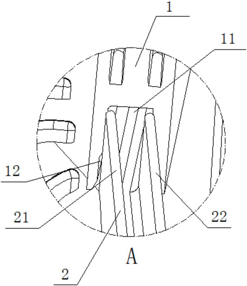 一種用于汽車空調(diào)殼體裝配的雙槽密封結(jié)構(gòu)的制作方法與工藝