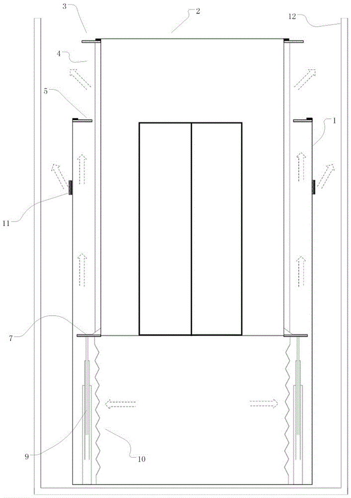 套筒式单双层可切换电梯系统的制作方法与工艺