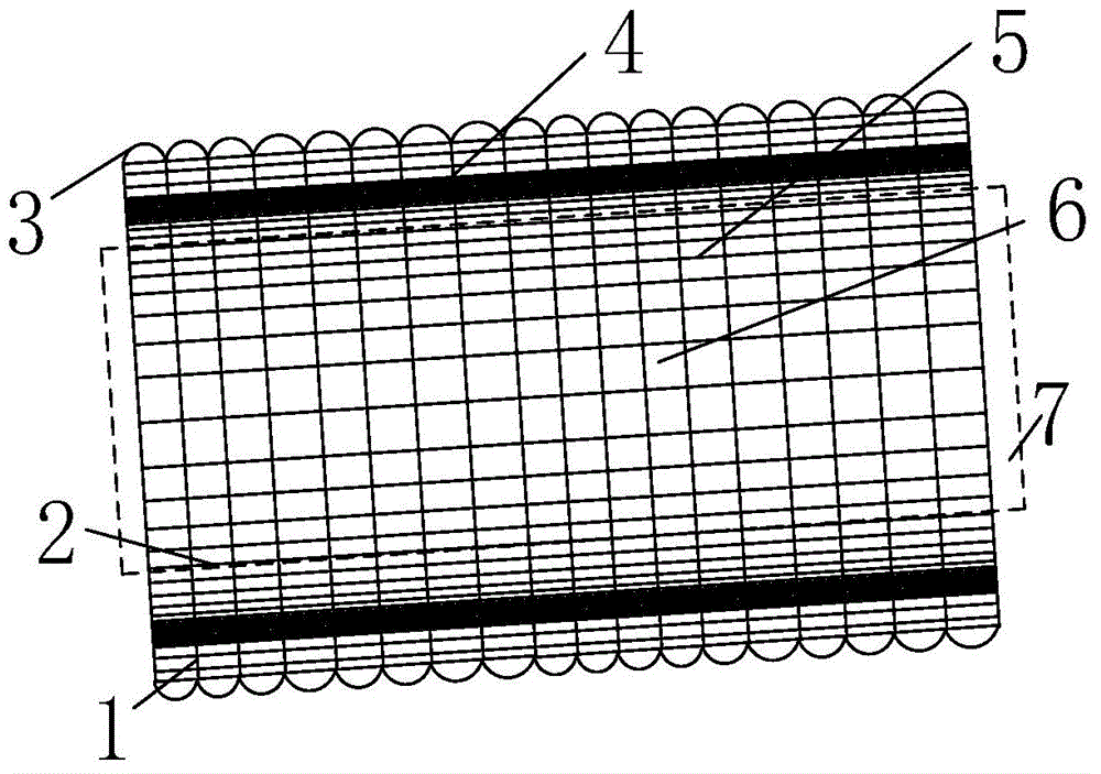 一种经纬变密度紧密纺用网格圈的制备方法与流程