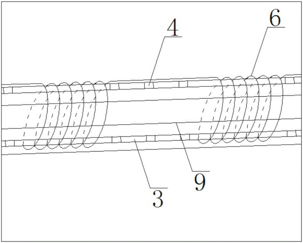 一种袖阀管注浆排水土钉支档装置及其施工方法与流程