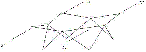 一種具有四塊剛性板折疊單元的可展開柱面網(wǎng)殼結(jié)構(gòu)的制作方法與工藝