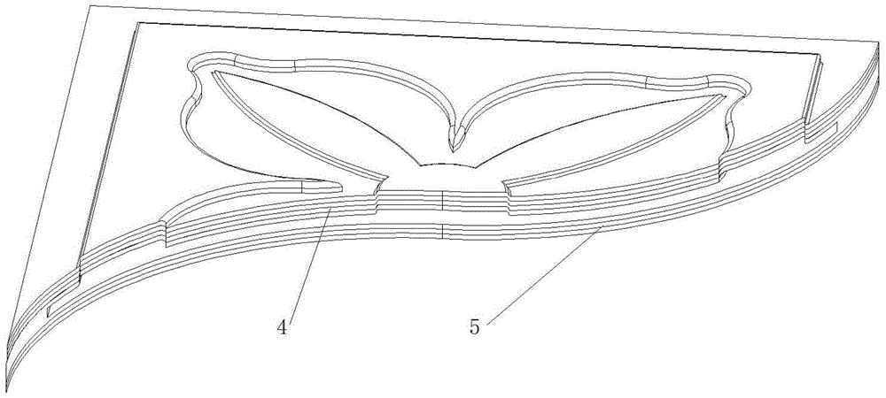 一种菱镁空心装饰板的制备方法与流程