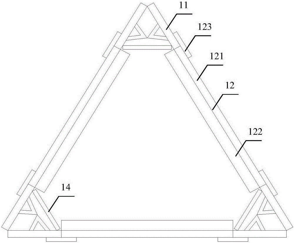 一種格構(gòu)式風(fēng)力發(fā)電塔架的制作方法與工藝