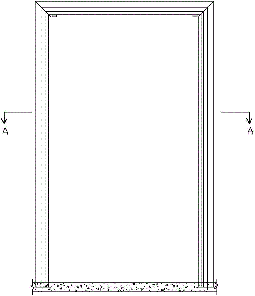 一种防震消音门框型材的制作方法与工艺