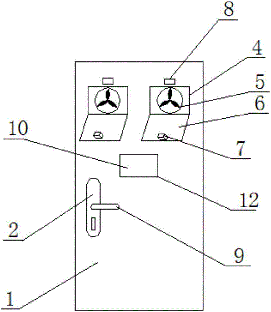 通风防盗门的制作方法与工艺