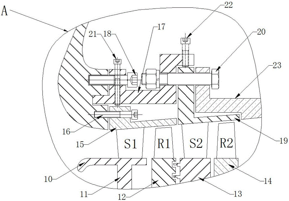 一种可换装式的轴流膨胀机结构的制作方法与工艺
