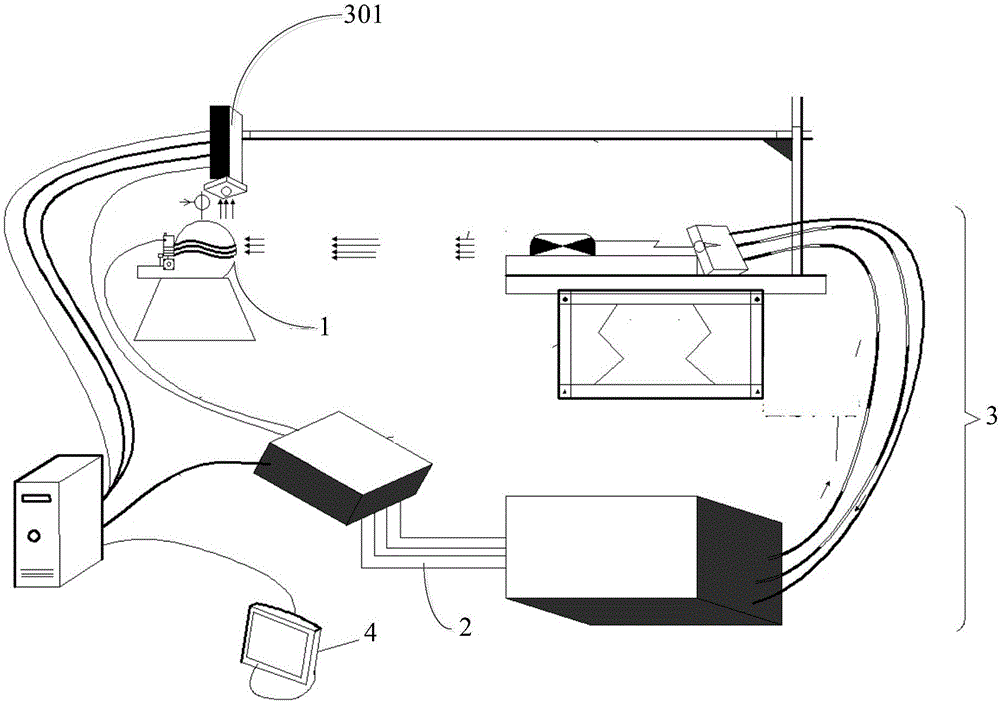一种模型混流式水轮机转轮内部叶道涡测试的系统的制作方法与工艺