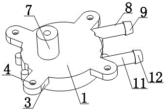 一種水流驅(qū)動齒輪旋轉(zhuǎn)機(jī)構(gòu)的制作方法與工藝