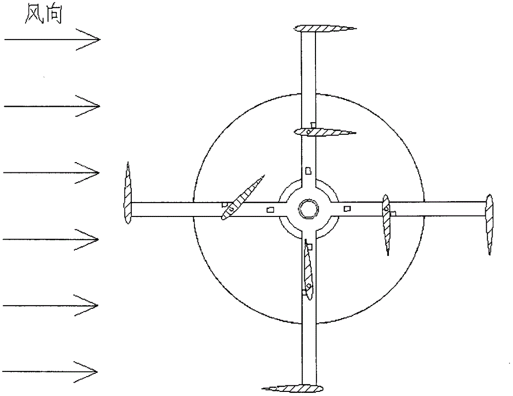 一种带双层升力增强及升阻自动转换叶片的垂直轴风力机的制作方法与工艺