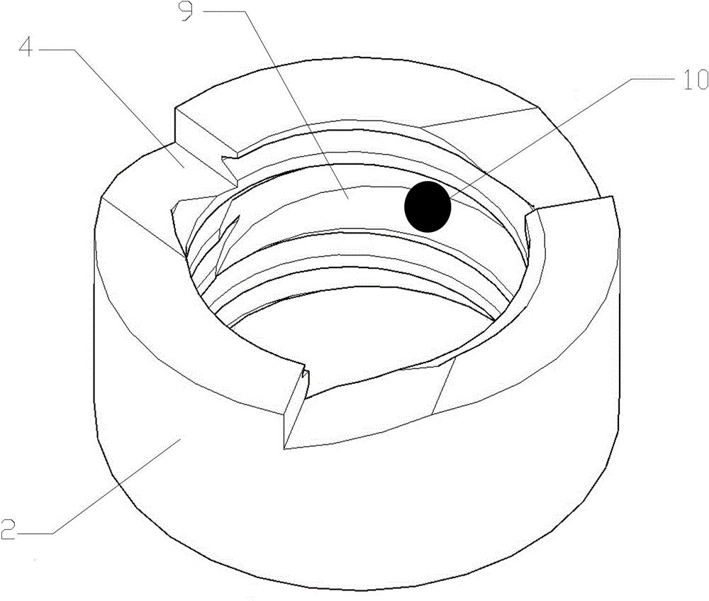 一种圆形复合式防盗螺母的制作方法与工艺
