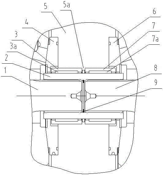 双泵主轴联接支承结构的制作方法与工艺
