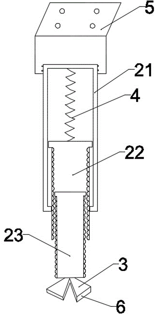 一种带内置弹簧可旋转调节式伸缩支腿的高精度铟钢尺的制作方法与工艺
