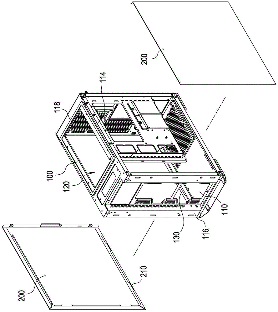 电脑机壳的固定结构的制作方法与工艺