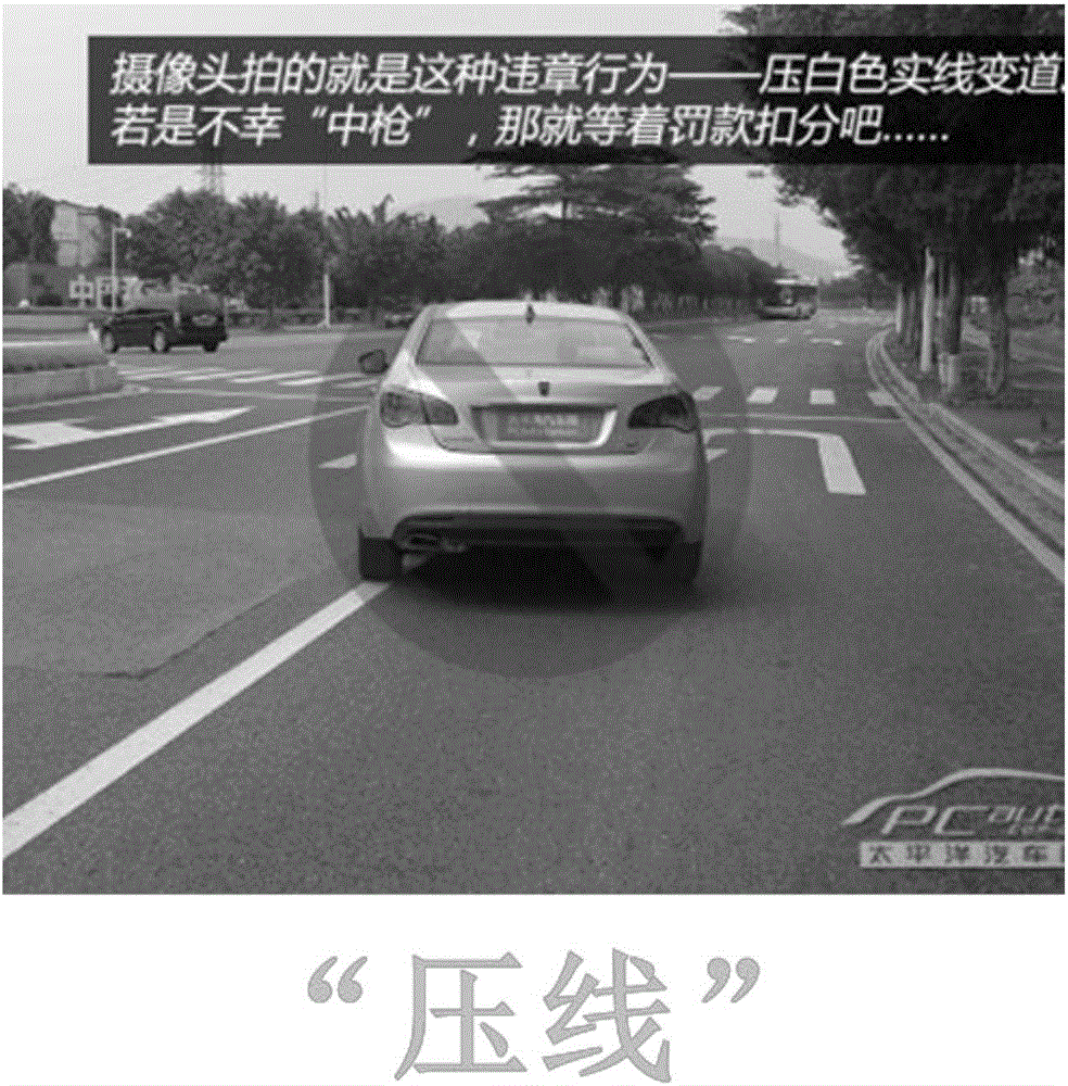 車輛違章檢測的方法及設(shè)備與流程