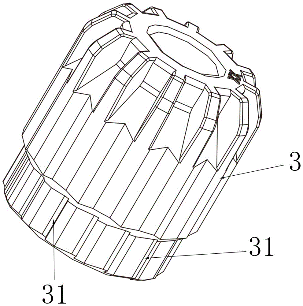 一种具有螺帽止转功能的连接器的制作方法与工艺