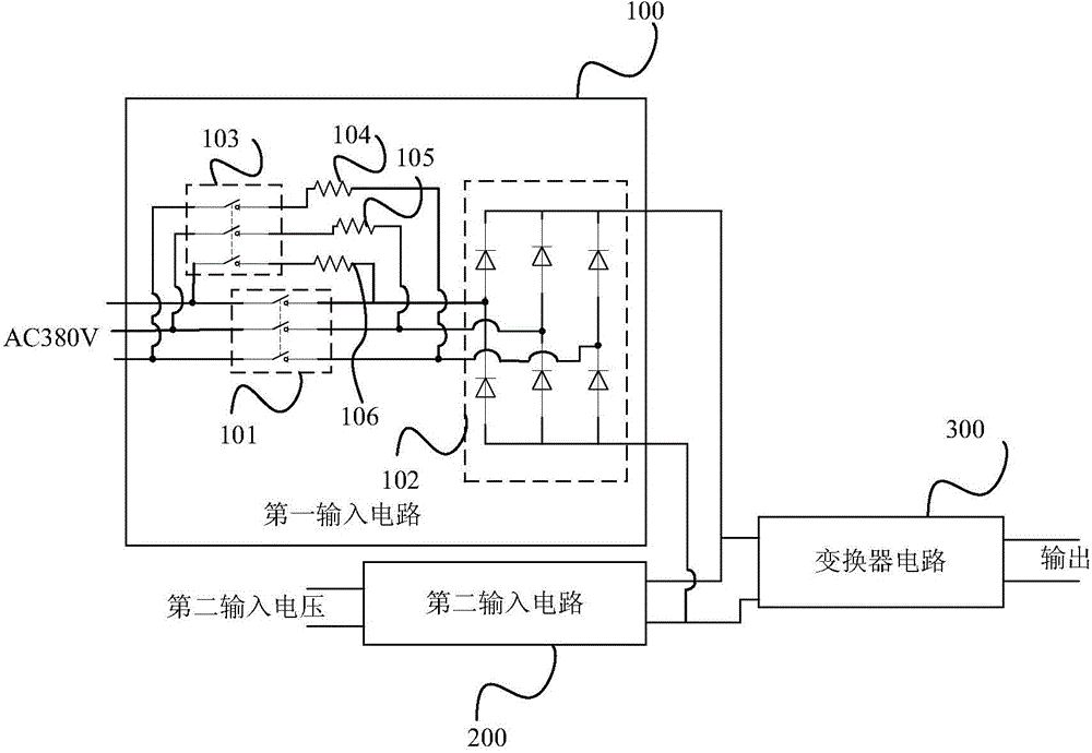 多輸入電壓的軌道車輛充電機(jī)系統(tǒng)及軌道車輛的制作方法與工藝