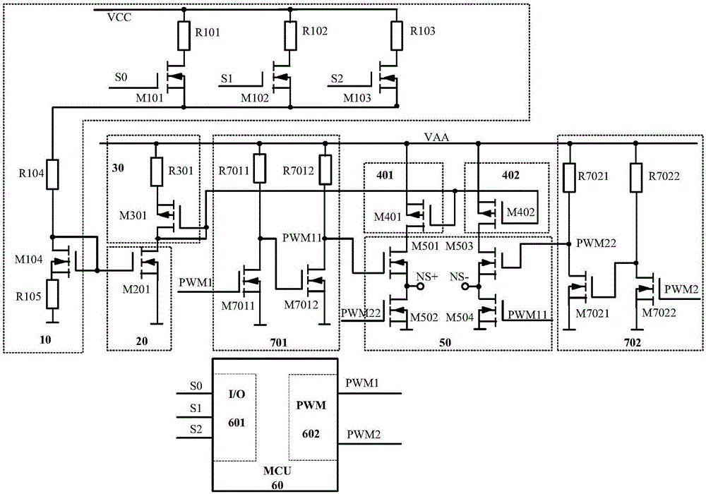 一种简易双极性神经刺激脉冲发生器的制作方法与工艺