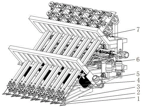 一種大蒜聯(lián)合收割機(jī)的制作方法與工藝