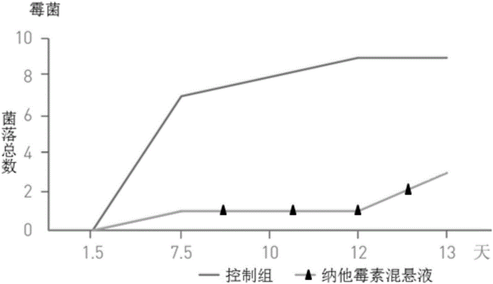 一种高分散型纳他霉素混悬液及其制备方法和应用与流程