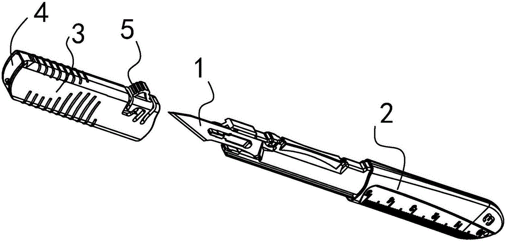 护套型一次性安全手术刀的制作方法与工艺