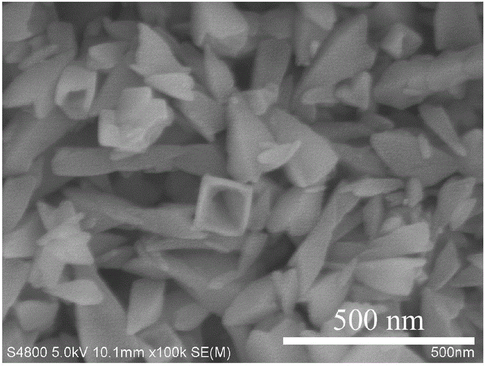 一种丁氧基修饰的TiO2单晶空心四方纳米锥材料、制备方法及其应用与流程