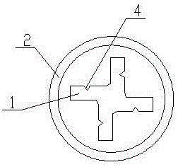 硬質(zhì)高扭矩十字槽沖頭組合件的制作方法與工藝