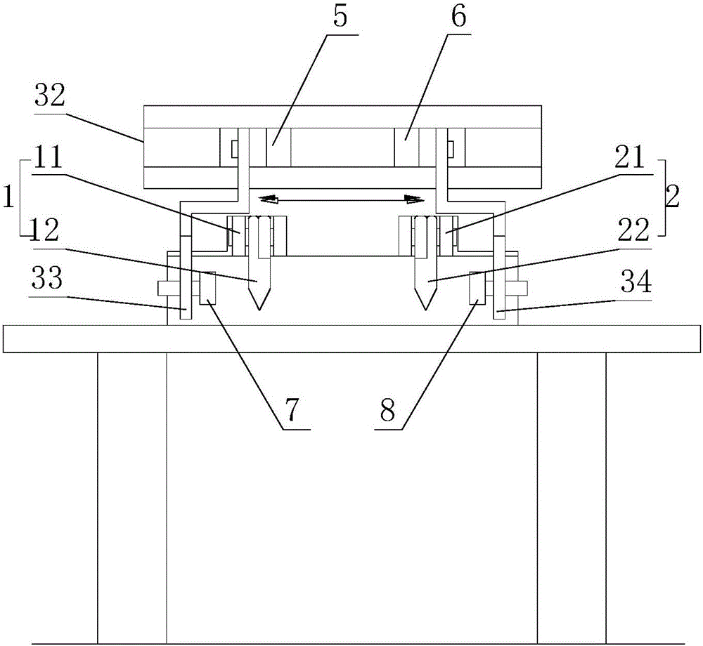 一种自动规整的高精度干簧管引线修剪装置的制作方法
