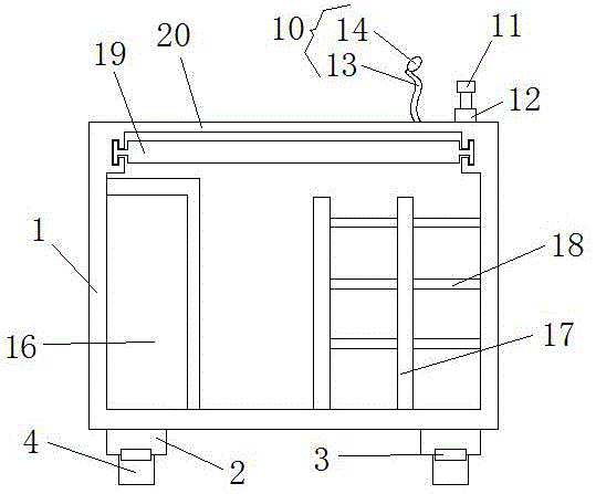 一種計(jì)算機(jī)輔助教學(xué)實(shí)驗(yàn)臺(tái)的制作方法與工藝