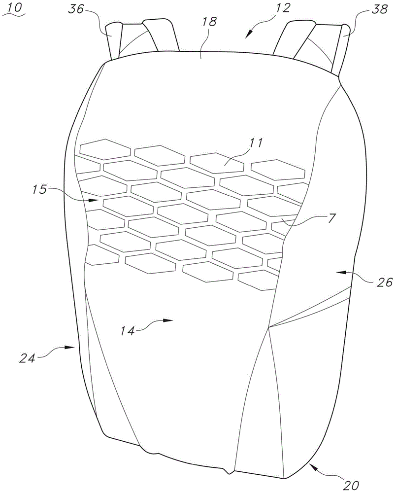 用于包中隔間的自動打開的制作方法與工藝