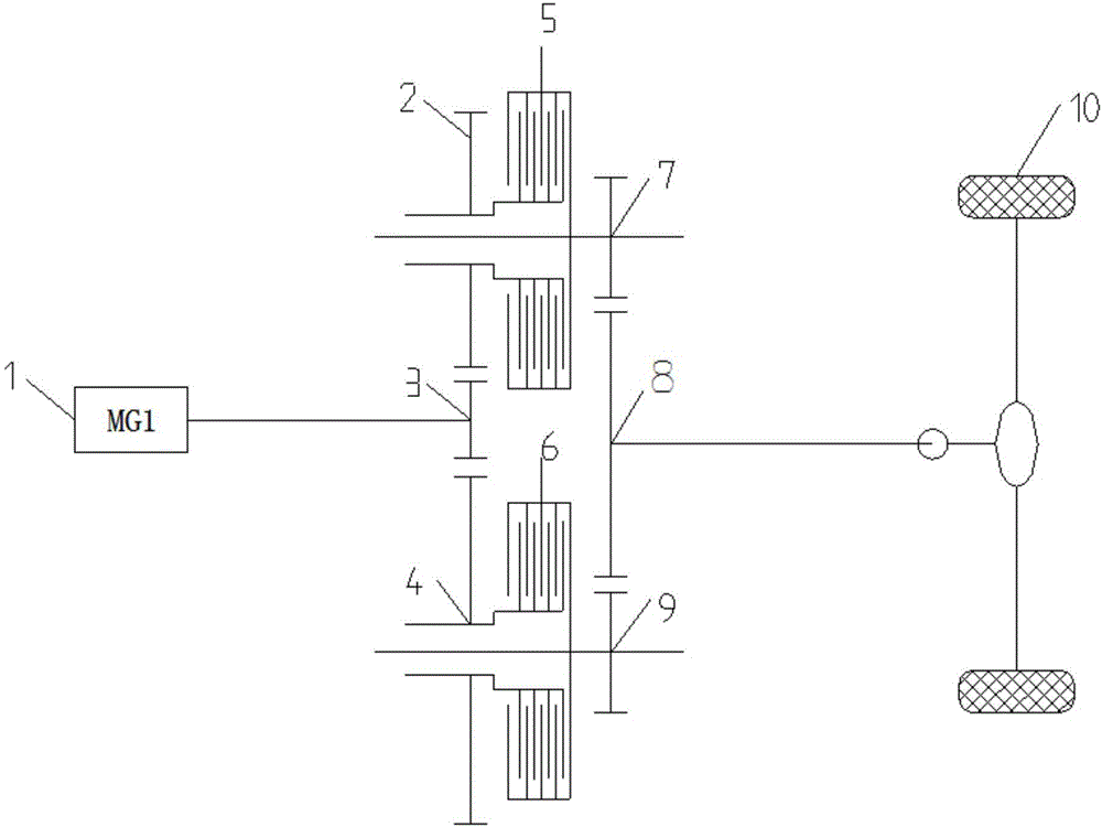 两档变速系统及设有该两档变速系统的车的制作方法与工艺