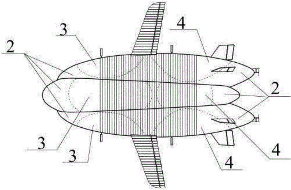 辅升气球带宽体可变翼的平流层飞艇稳态升降的方法与流程