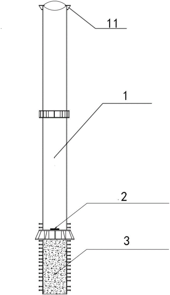 一种钢管柱‑桩快速定位施工方法与流程