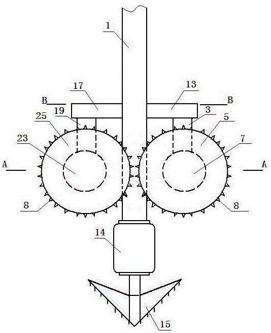 雙插口鉆攪機(jī)的制作方法與工藝