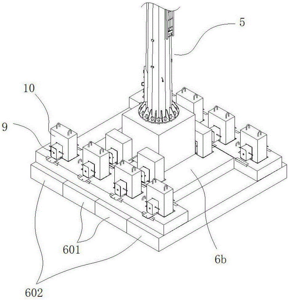 预制基座式通信杆塔的制作方法与工艺