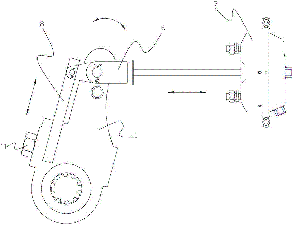 刹车间隙自动调节臂的制作方法