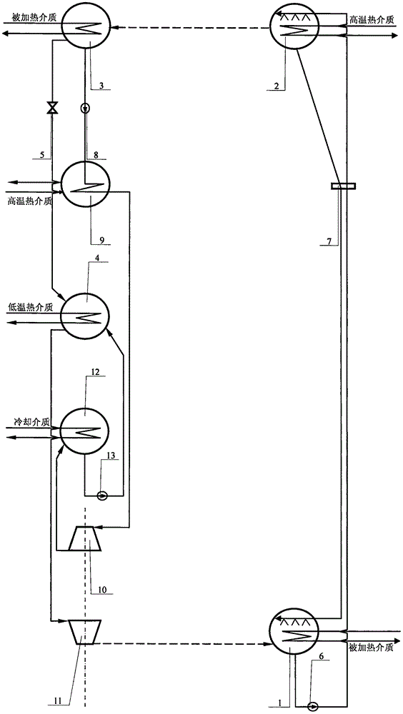 第一類熱驅(qū)動(dòng)壓縮?吸收式熱泵的制作方法與工藝