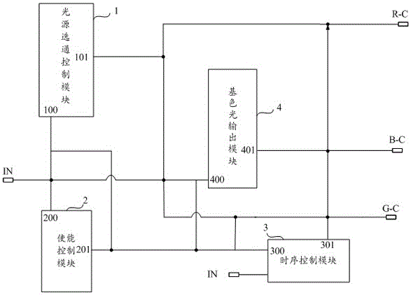 投影光源驱动控制电路的制作方法与工艺