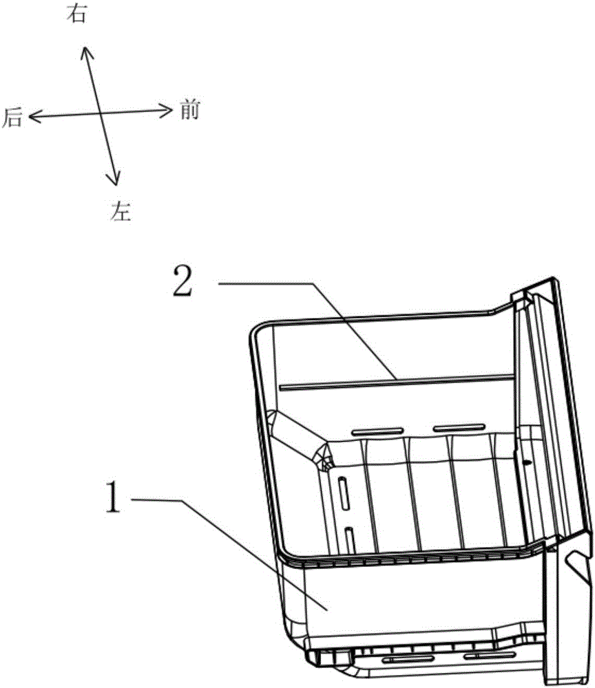 一种带可滑动搁架的抽屉及具有其的存储装置的制作方法