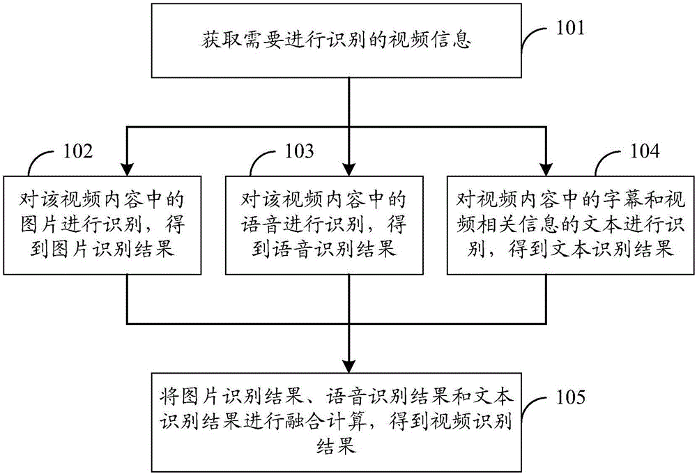 一种视频的识别方法、装置和系统与流程