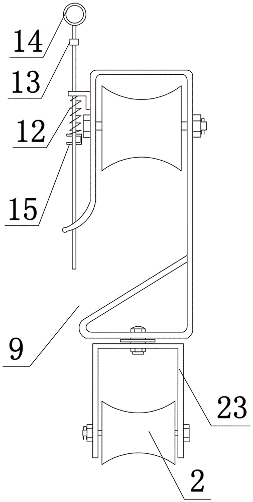 輸電線路自封口導線滑車的制作方法與工藝