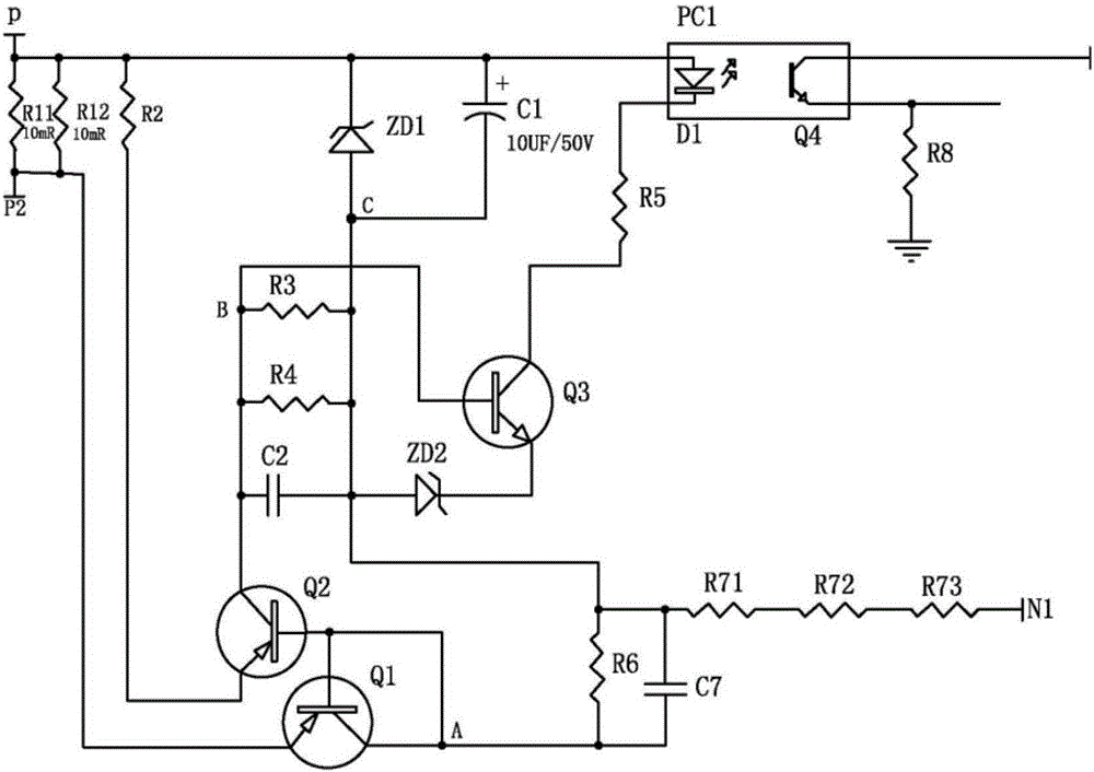 變頻器直流母線的快速短路保護電路及裝置的制作方法