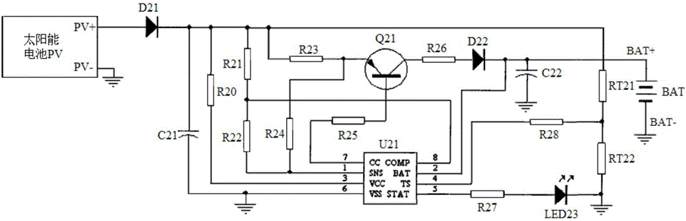 具有充放电功能的太阳能空调控制系统的制作方法与工艺