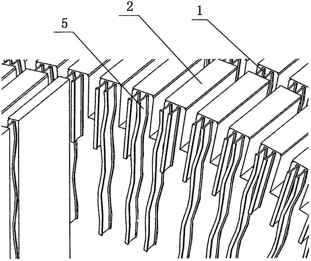 具有工字形截面槽鋼的電機(jī)轉(zhuǎn)子通風(fēng)結(jié)構(gòu)的制作方法與工藝