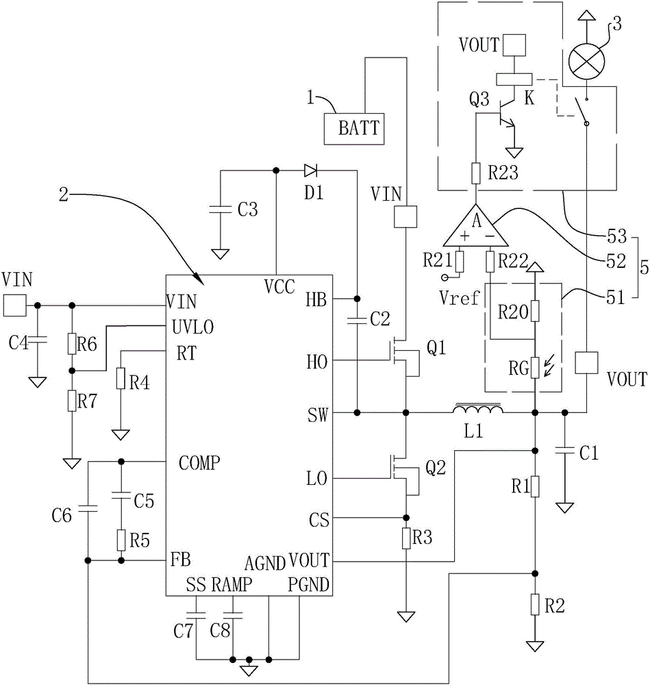 电动车电压转换电路的制作方法与工艺