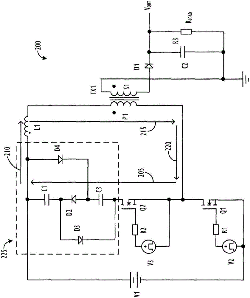 操作具有串-并聯(lián)模式有源箝位的電力變換器的系統(tǒng)和方法與流程