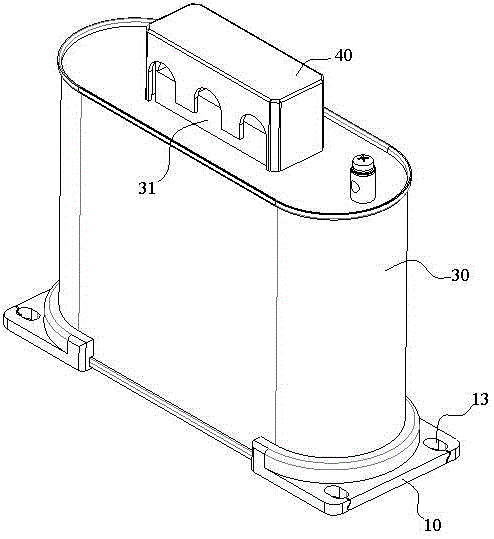 一種防崩裂式電容器安裝腳的制作方法與工藝