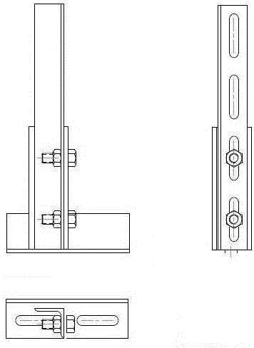 角钢万向组合支架的制作方法与工艺