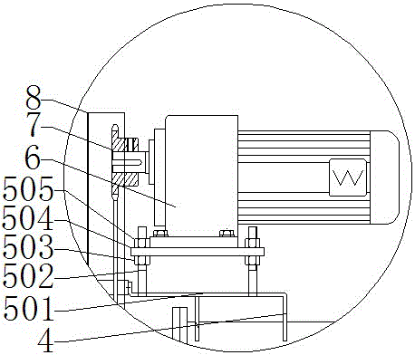 一種新型糧食烘干機(jī)底座螺旋輸送器外置式動(dòng)力傳動(dòng)裝置的制作方法