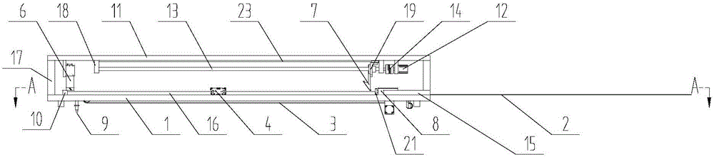 一种利用平面镜组判断货架横梁是否合格的装置的制作方法